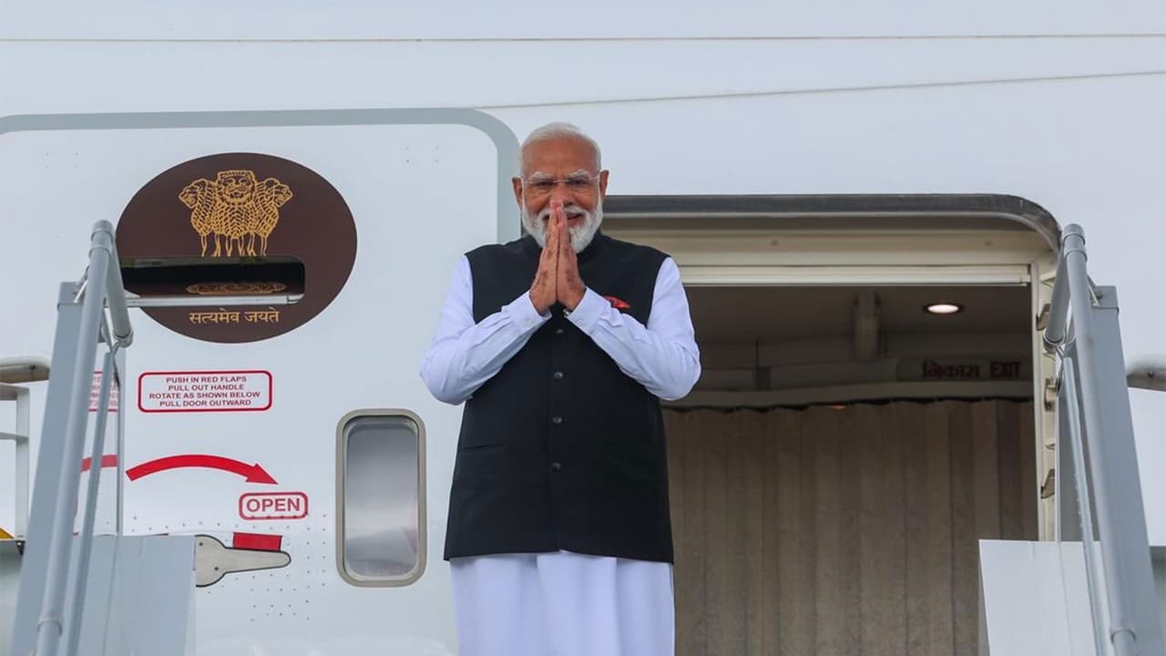 PM Modi departs for Rome on last leg of 5 nation tour (Photo/X@MEAIndia) PM Modi departs for Rome on last leg of 5 nation tour (Photo/X@MEAIndia)