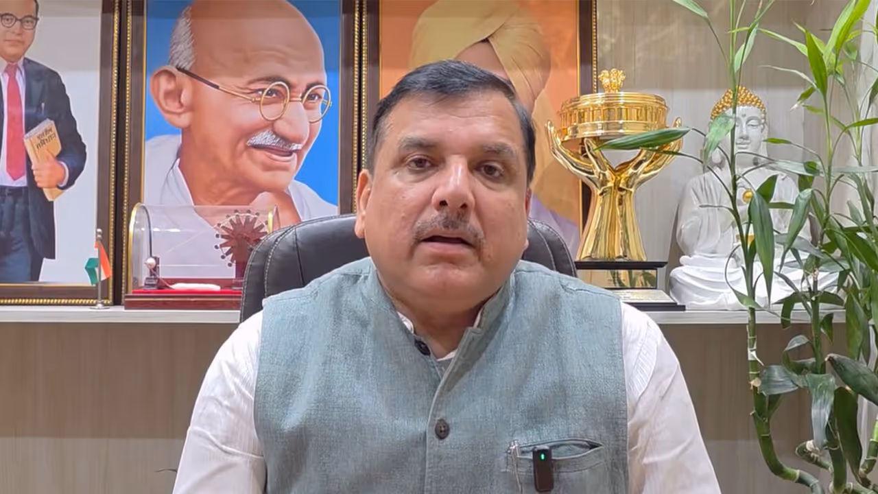 AAP MP Sanjay Singh (Photo/@SanjayAzadSln) AAP MP Sanjay Singh (Photo/@SanjayAzadSln)
