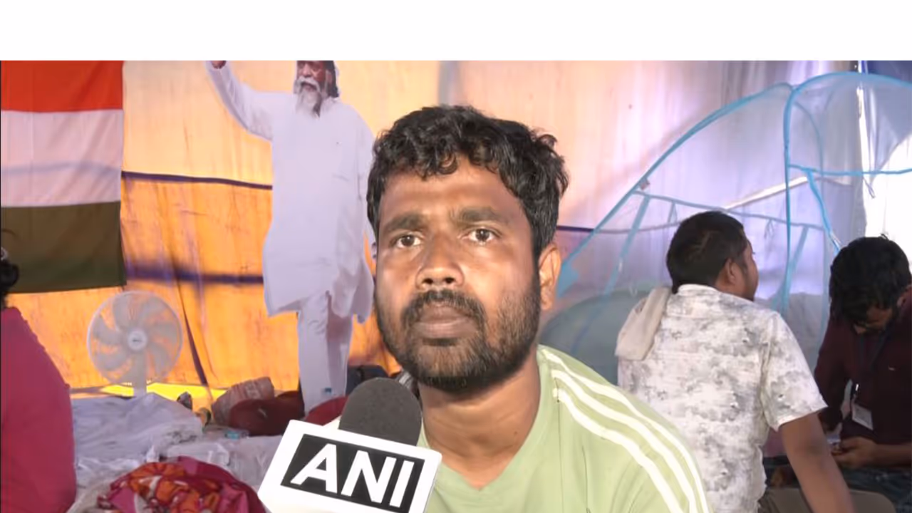 Student leader Ravindra Paswan (Photo/ANI) Student leader Ravindra Paswan (Photo/ANI)
