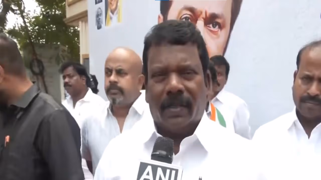Tamil Nadu Congress president K Selvaperunthagai (Photo: ANI) Tamil Nadu Congress president K Selvaperunthagai (Photo: ANI)
