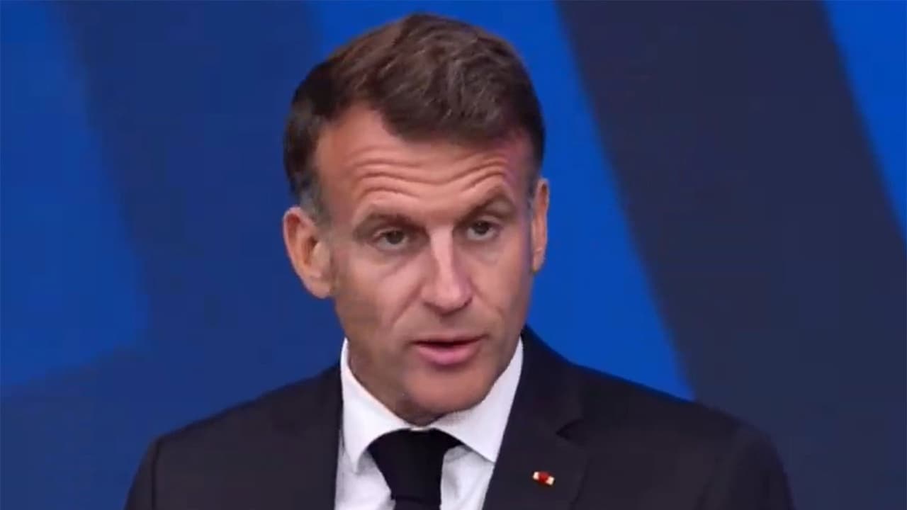 French President Emmanuel Macron (Photo/YouTube/MEA) French President Emmanuel Macron (Photo/YouTube/MEA)