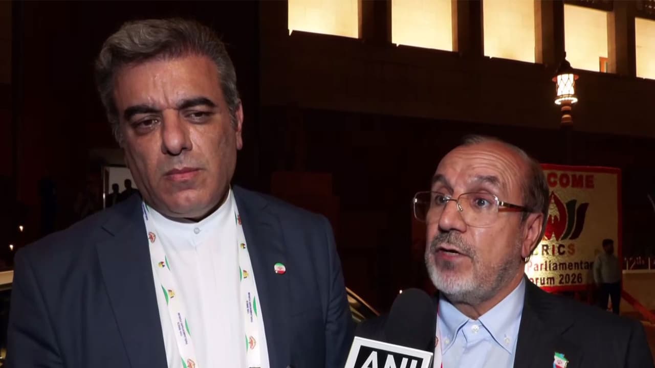 Iranian MP Ali Hadadi (Photo/ANI) Iranian MP Ali Hadadi (Photo/ANI)