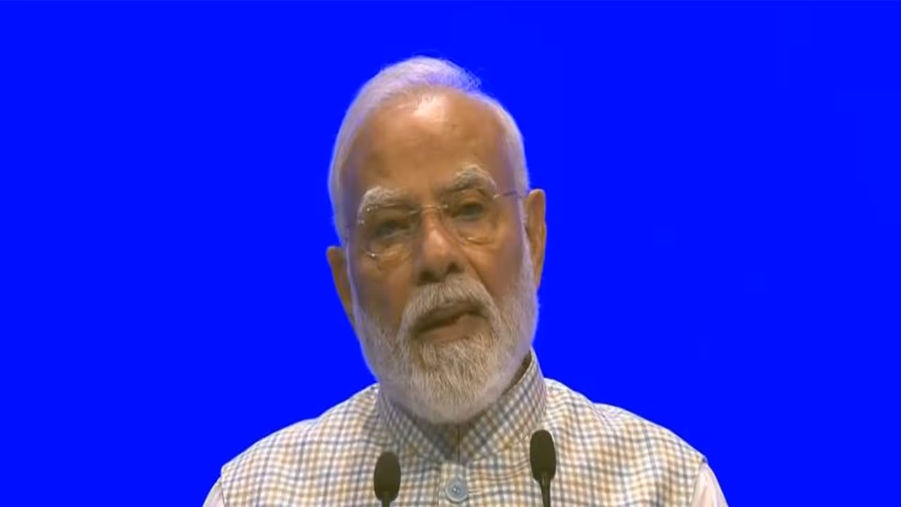 Prime Minister Narendra Modi addresses the India Mobile Congress 2026 (Photo/ANI) Prime Minister Narendra Modi addresses the India Mobile Congress 2026 (Photo/ANI)