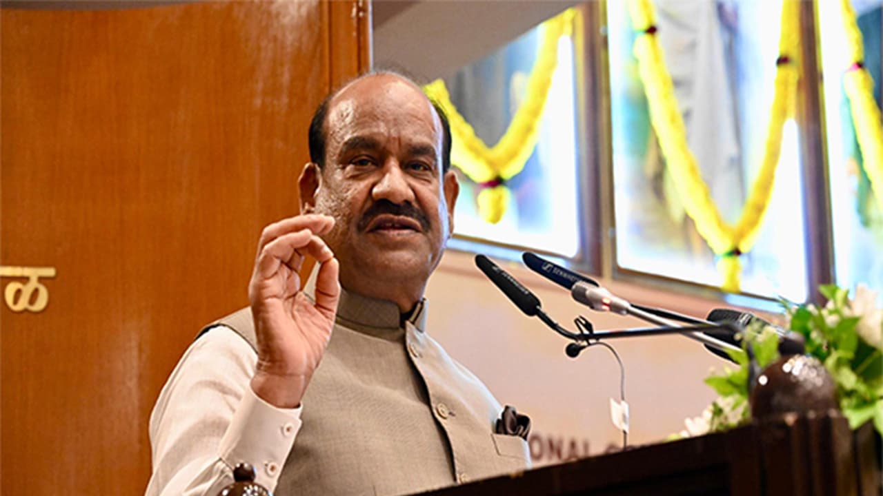 Lok Sabha Speaker Om Birla (File photo/ANI)