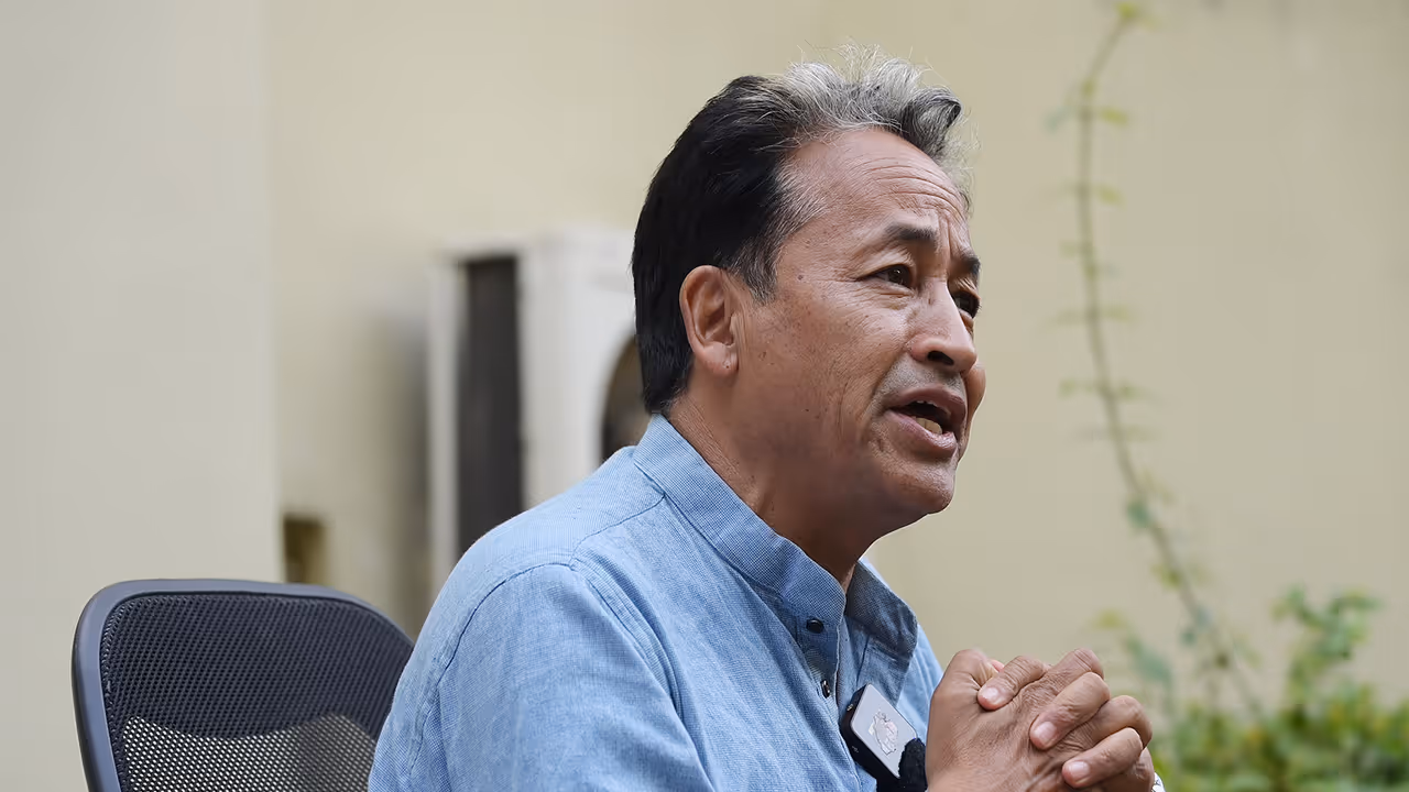 Climate activist Sonam Wangchuk (File Photo/ANI) Climate activist Sonam Wangchuk (File Photo/ANI)