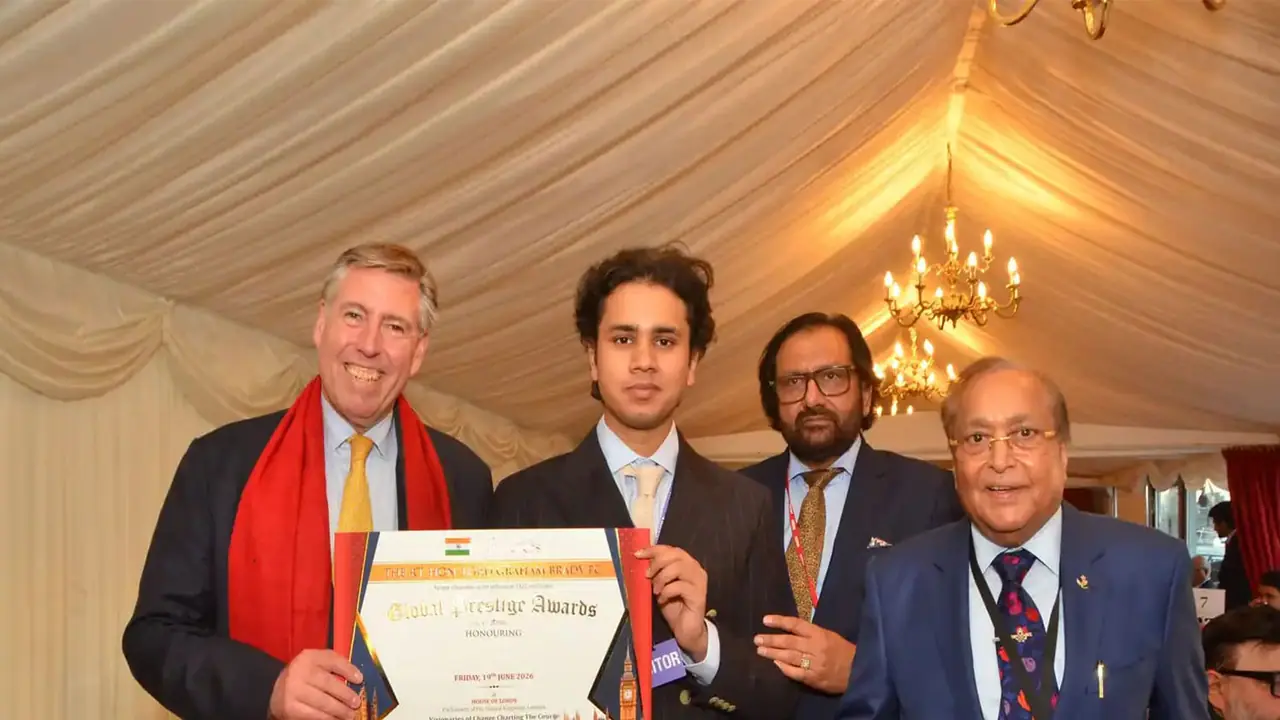 BCA president honoured at the House of Lords. (Photo/BCA) BCA president honoured at the House of Lords. (Photo/BCA)