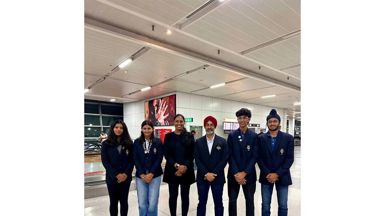 Indian golfers ahead of the R&A Amateur Golf Championship. (Photo: IGU Media) Indian golfers ahead of the R&A Amateur Golf Championship. (Photo: IGU Media)