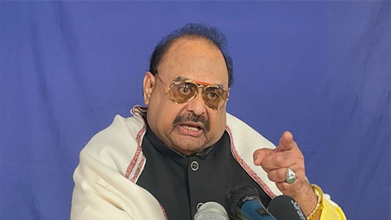 Muttahida Qaumi Movement (MQM) founder Altaf Hussain. (File Photo/ANI) Muttahida Qaumi Movement (MQM) founder Altaf Hussain. (File Photo/ANI)