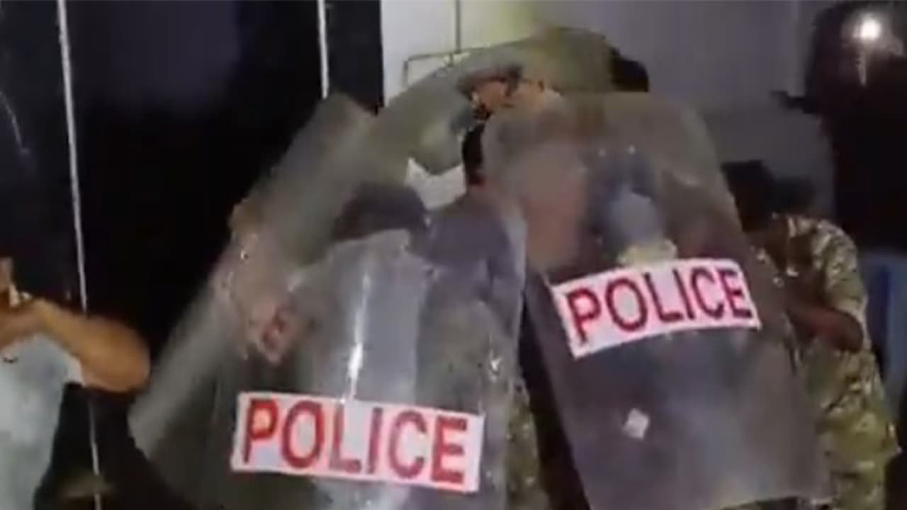 Former Minister and YSRCP leader Ambati Rambabu arrested byTelangana Police (Photo/YSRCP) Former Minister and YSRCP leader Ambati Rambabu arrested byTelangana Police (Photo/YSRCP)