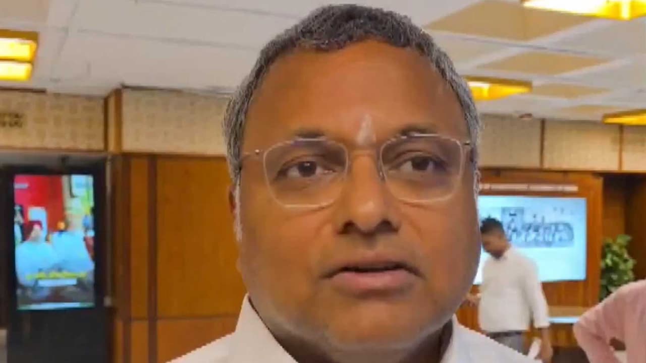 Congress MP Karti Chidambaram (Photo/ANI) Congress MP Karti Chidambaram (Photo/ANI)