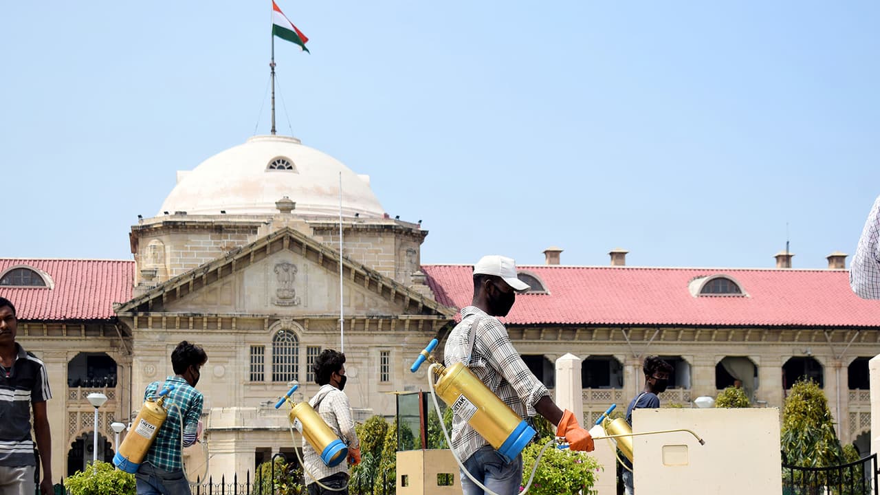 Allahabad High Court (Photo/ANI) Allahabad High Court (Photo/ANI)
