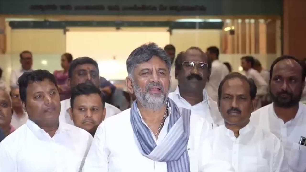 Karnataka CM DK Shivakumar (Photo/ANI) Karnataka CM DK Shivakumar (Photo/ANI)
