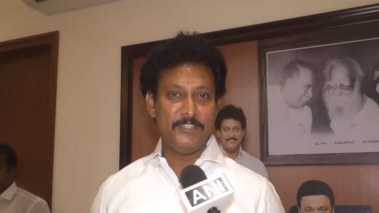 DMK leader Anbil Mahesh Poyyamozhi (FilePhoto/ANI) DMK leader Anbil Mahesh Poyyamozhi (FilePhoto/ANI)
