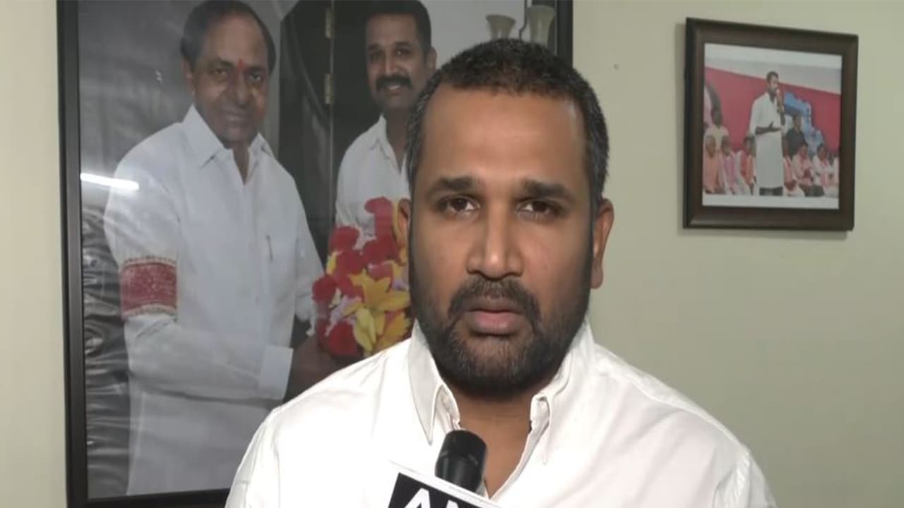 BRS leader Krishank (Photo/ANI) BRS leader Krishank (Photo/ANI)