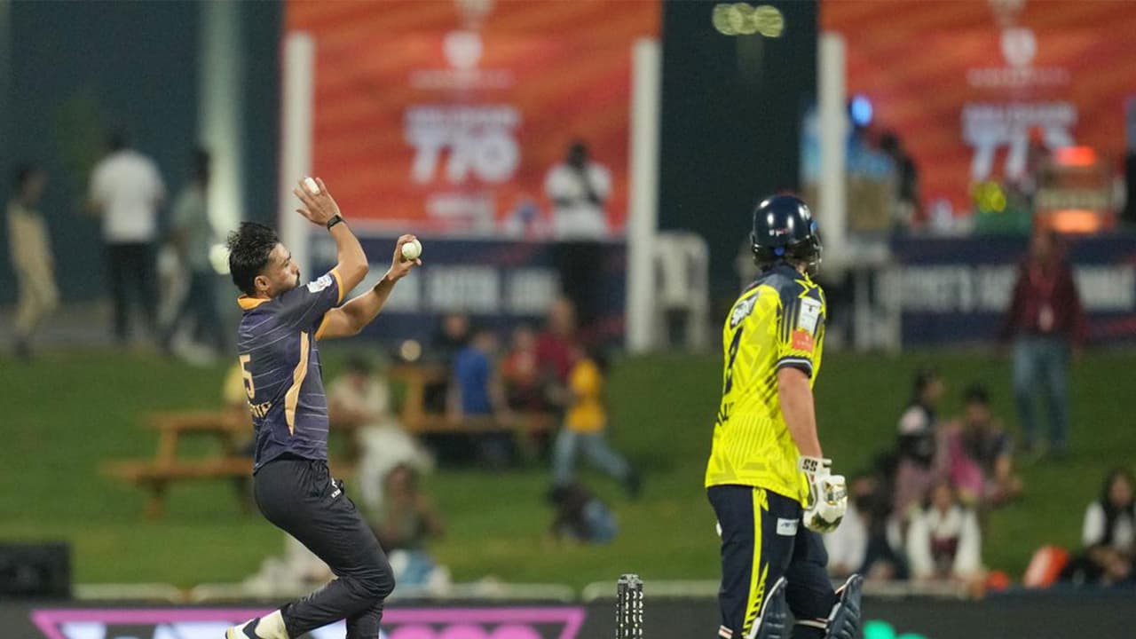 Mohammad Amir in action during Abu Dhabi T10 (Image: Abu Dhabi T10 media) Mohammad Amir in action during Abu Dhabi T10 (Image: Abu Dhabi T10 media)