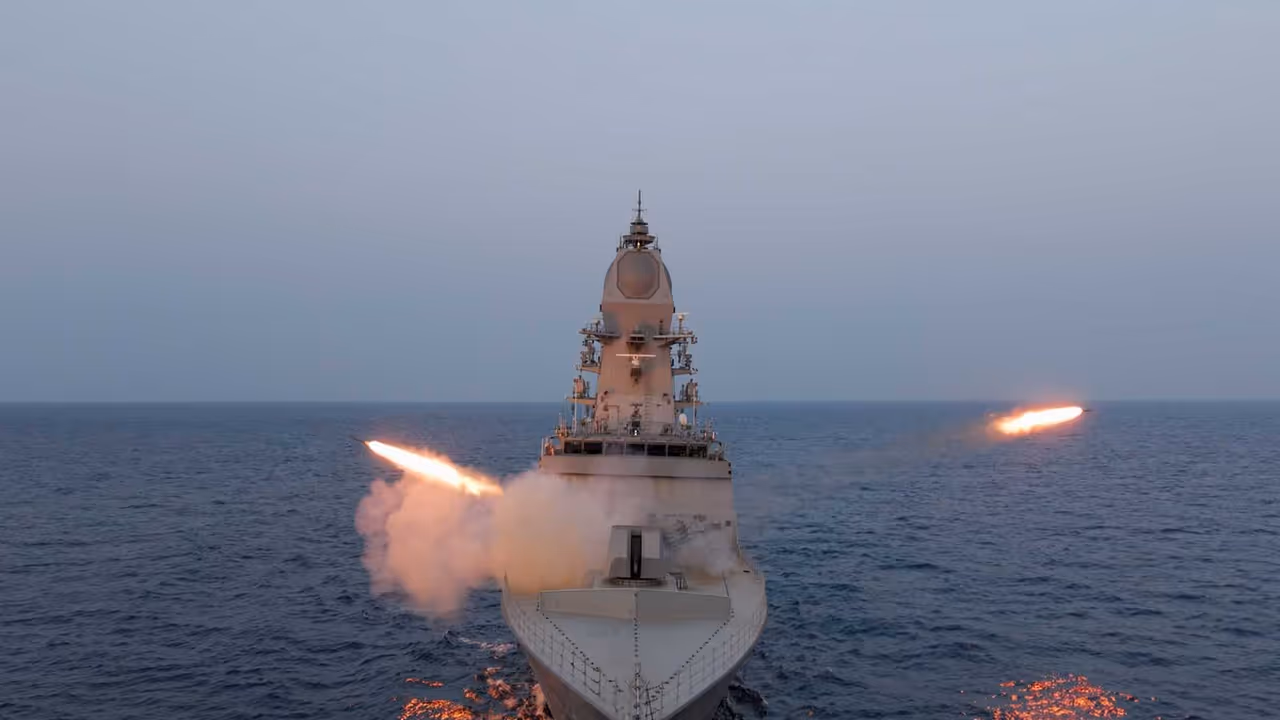 Project 17A indigenous stealth frigate, Mahendragiri (F38) (Photo/IndianNavy) Project 17A indigenous stealth frigate, Mahendragiri (F38) (Photo/IndianNavy)