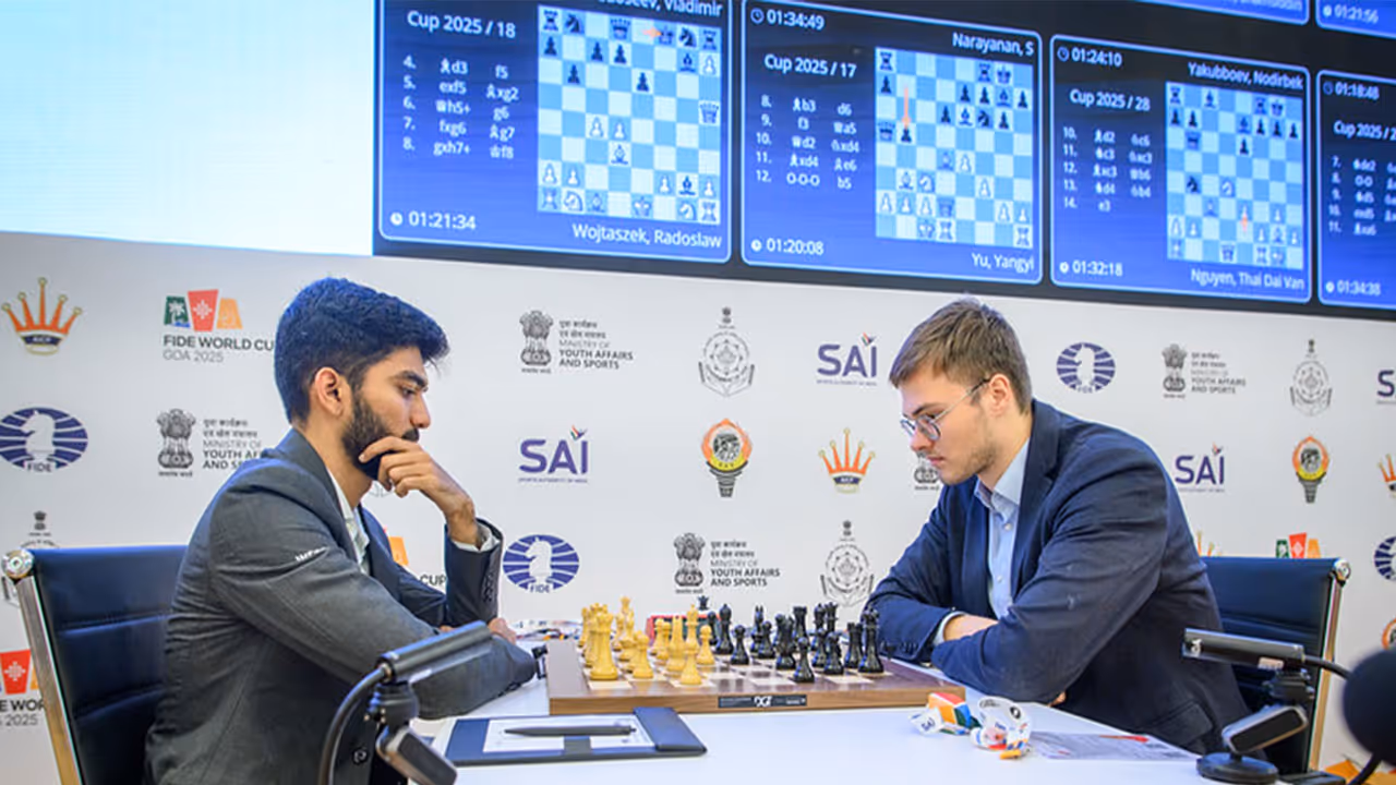 D Gukesh. (Photo/FIDE) D Gukesh. (Photo/FIDE)