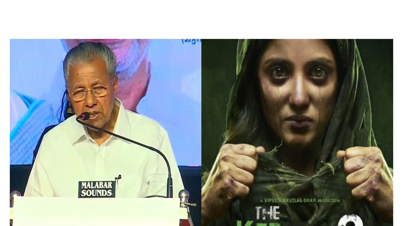 CM Pinarayi Vijayan (Photo/ANI) and The Kerala Story 2 (Photo/Instagram@sunshinepicturesofficial) CM Pinarayi Vijayan (Photo/ANI) and The Kerala Story 2 (Photo/Instagram@sunshinepicturesofficial)