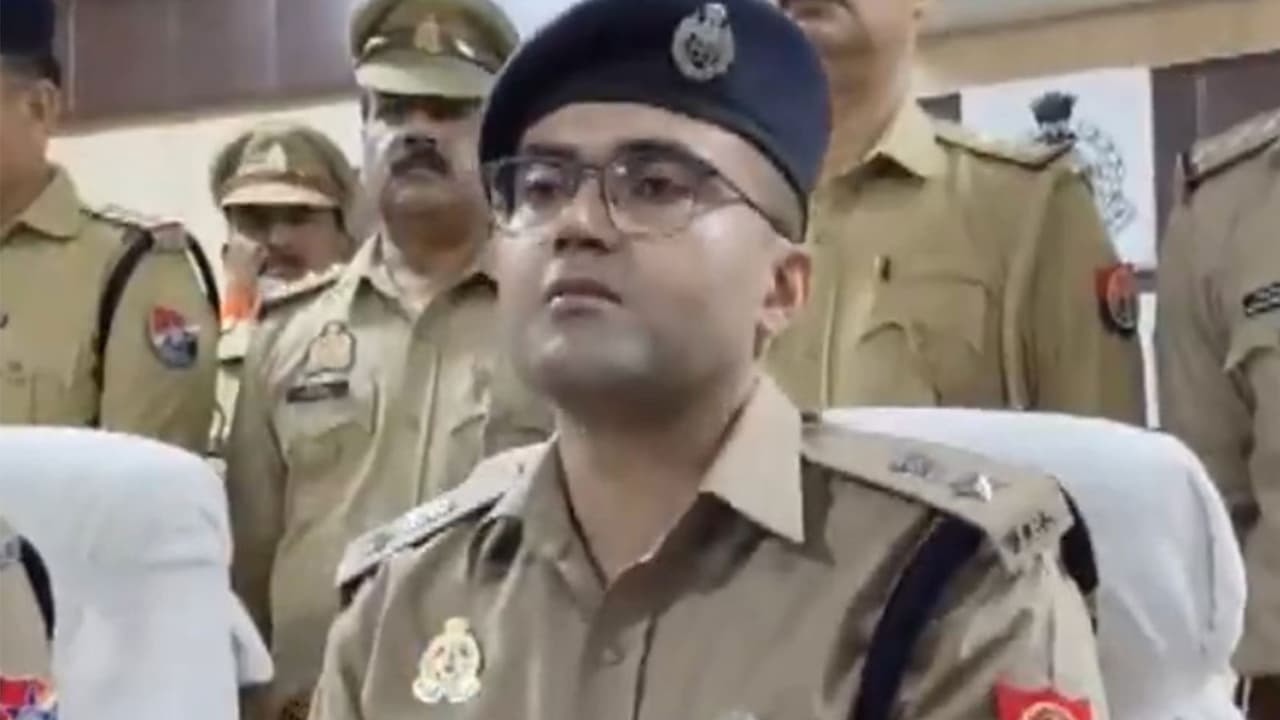 Firozabad Senior Superintendent of Police (SSP) Aditya Langeh (Photo/ANI) Firozabad Senior Superintendent of Police (SSP) Aditya Langeh (Photo/ANI)