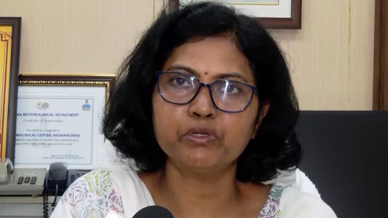 IMD Director, Bhubaneshwar, Manorama Mohanty (Photo/ANI) IMD Director, Bhubaneshwar, Manorama Mohanty (Photo/ANI)