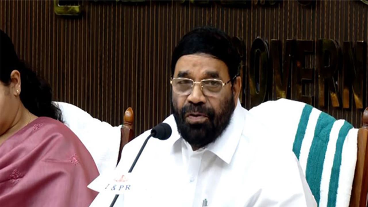 Devaswom Minister V N Vasavan (File Photo/ANI) Devaswom Minister V N Vasavan (File Photo/ANI)