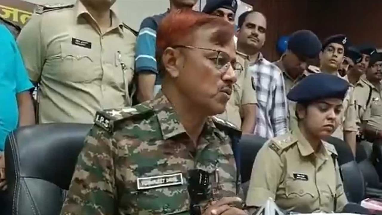 Jamui Superintendent of Police Vishwajeet Dayal (Photo/ANI) Jamui Superintendent of Police Vishwajeet Dayal (Photo/ANI)