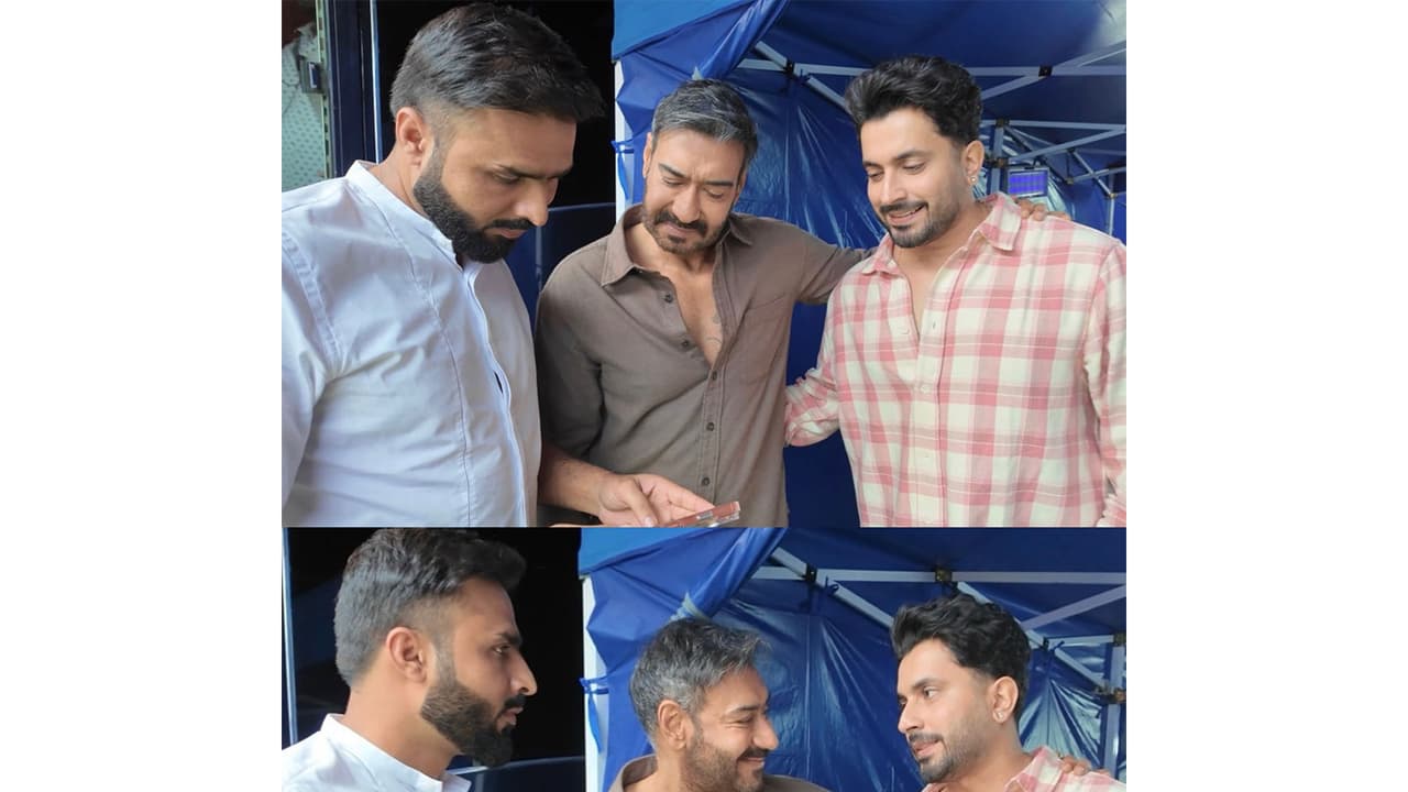 Sunny Singh with Ajay Devgn (Photo/Instagram@mesunnysingh) Sunny Singh with Ajay Devgn (Photo/Instagram@mesunnysingh)