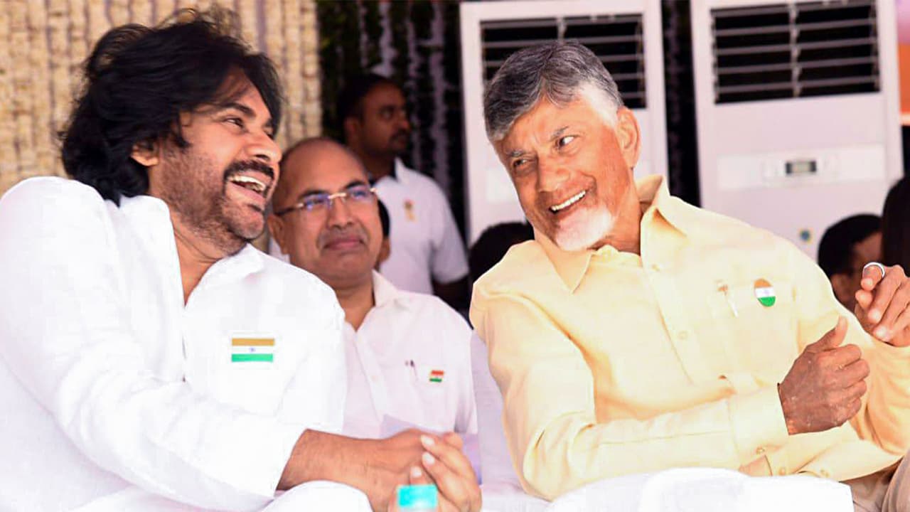 Andhra Pradesh Chief Minister N Chandrababu Naidu and State Deputy CM Pawan Kalyan (File Photo/ANI) Andhra Pradesh Chief Minister N Chandrababu Naidu and State Deputy CM Pawan Kalyan (File Photo/ANI)