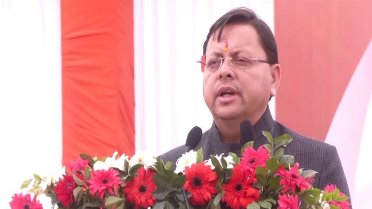 CM Pushkar Singh Dhami (Photo/ANI) CM Pushkar Singh Dhami (Photo/ANI)