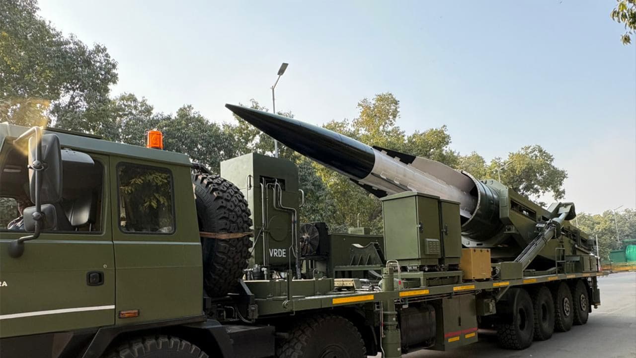 DRDO's long range Anti Ship Hypersonic Glide Missile (File Photo/ANI) DRDO's long range Anti Ship Hypersonic Glide Missile (File Photo/ANI)