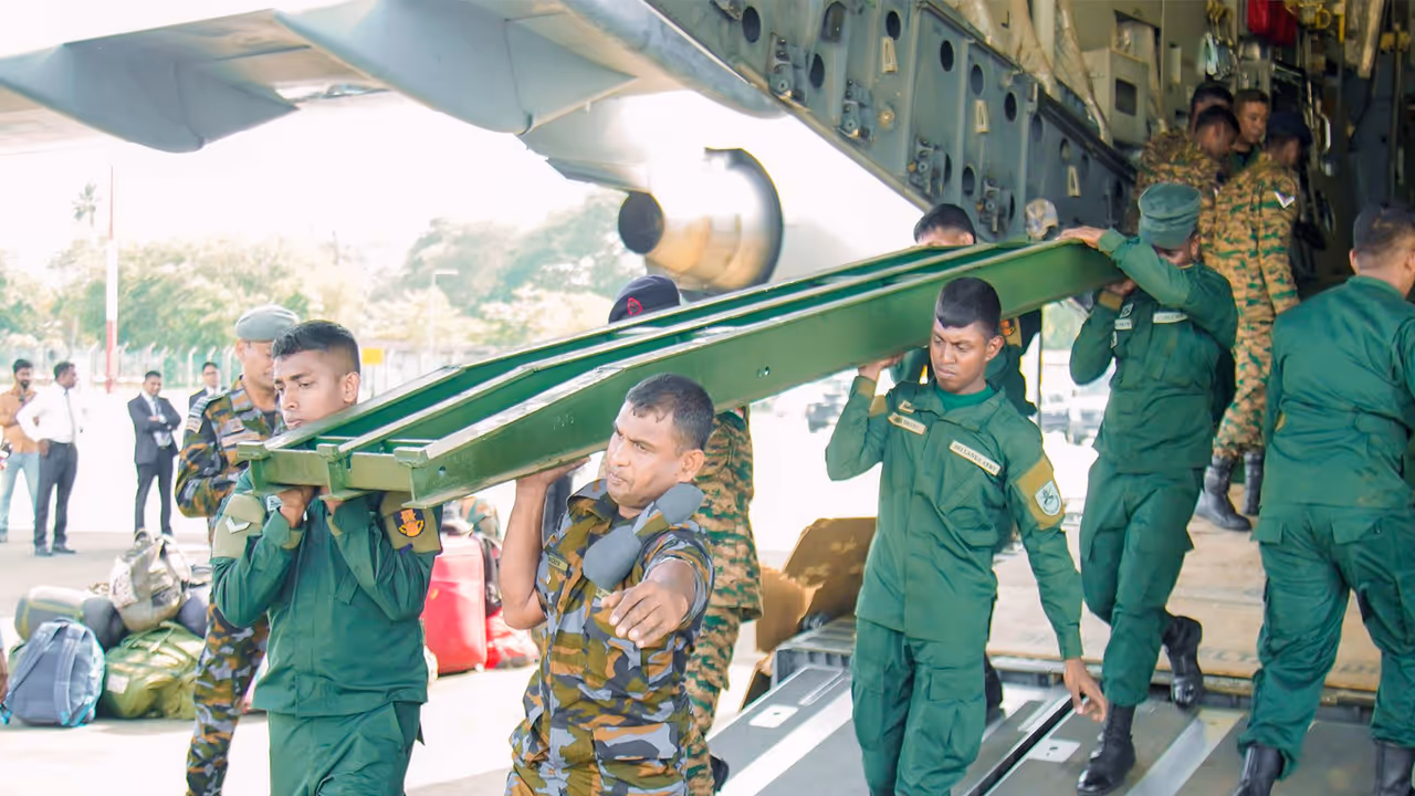 India provides assistance to restore road connectivity in Sri Lanka (Photo/X@MEAIndia) India provides assistance to restore road connectivity in Sri Lanka (Photo/X@MEAIndia)