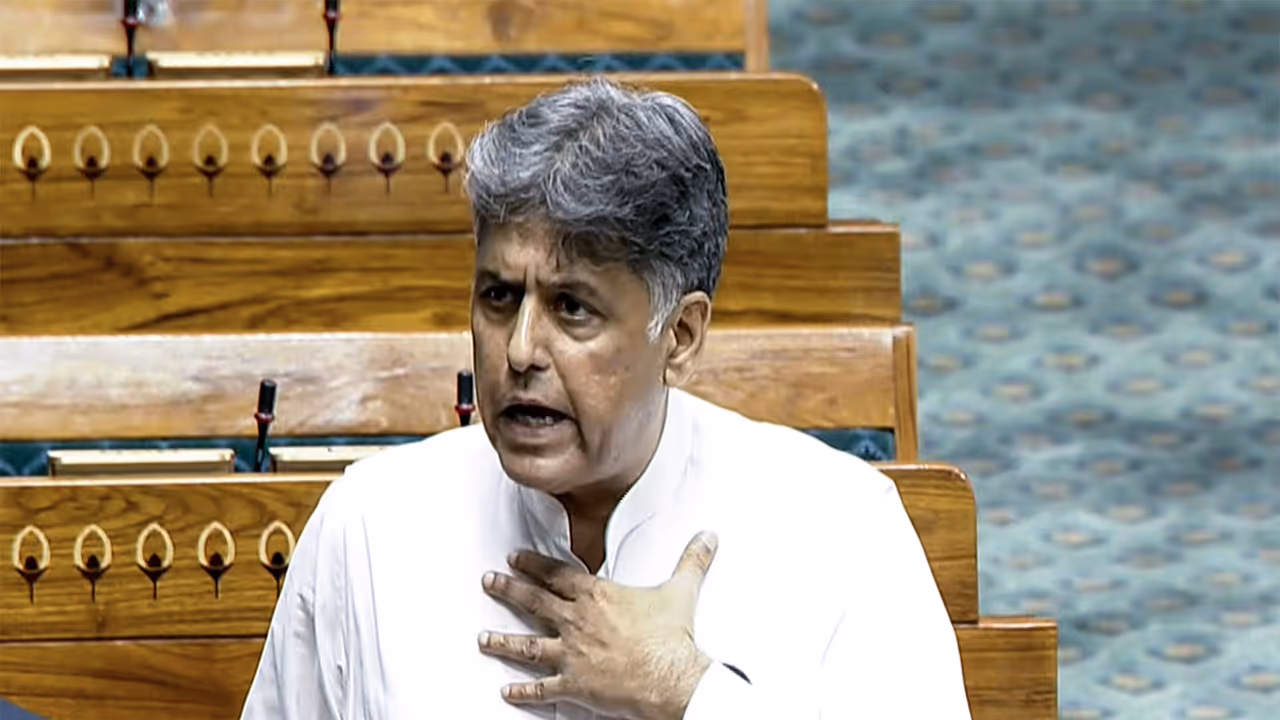 Congress MP Manish Tewari (File Photo/ANI) Congress MP Manish Tewari (File Photo/ANI)