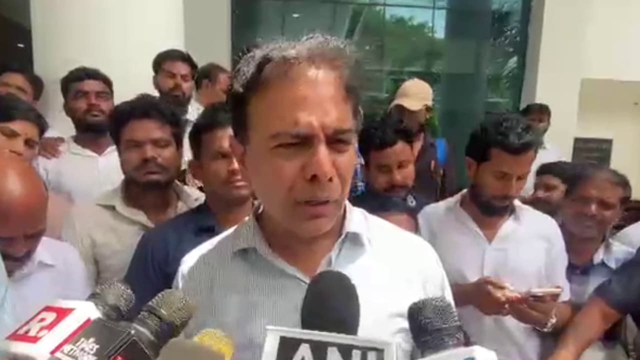 BRS Working President KT Rama Rao (Photo/ANI) BRS Working President KT Rama Rao (Photo/ANI)