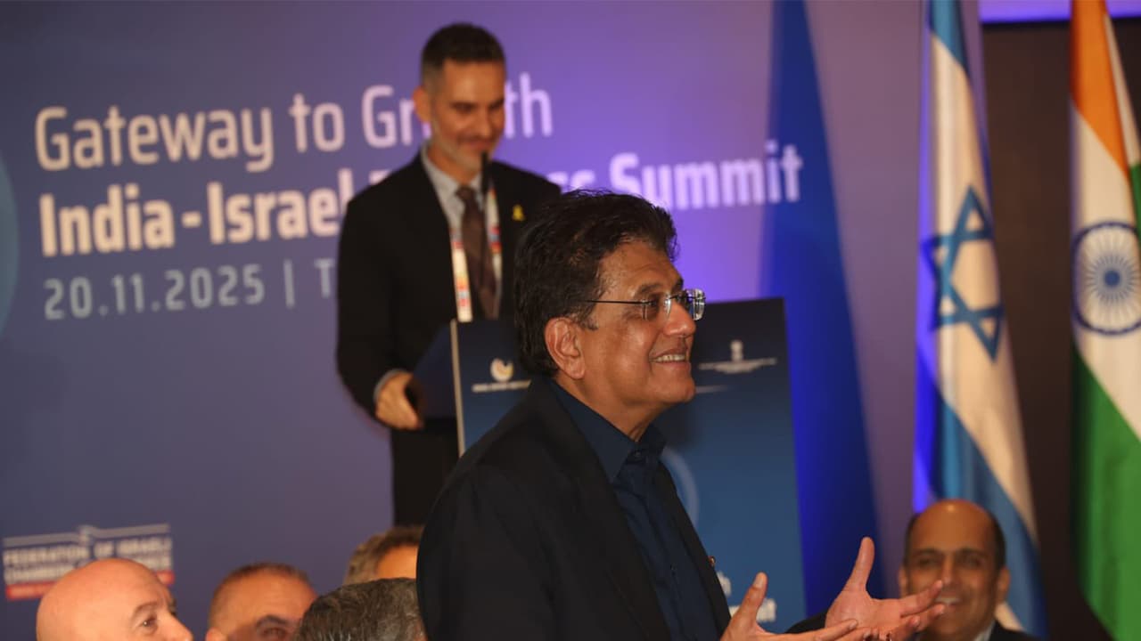 Commerce and Industry Piyush Goyal Advances Strategic Cooperation with Israel Across Agriculture, Technology and Trade (Image: PIB) Commerce and Industry Piyush Goyal Advances Strategic Cooperation with Israel Across Agriculture, Technology and Trade (Image: PIB)