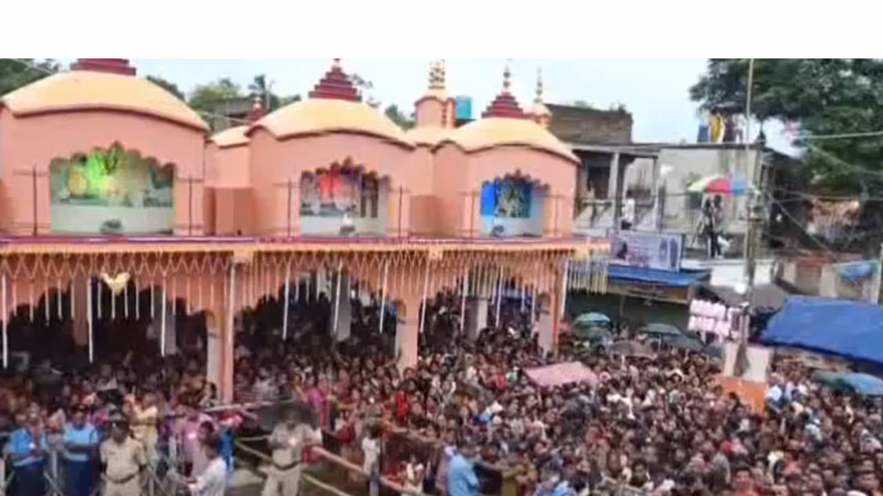 Visuals from Bhandar Loot ritual (Photo/ANI) Visuals from Bhandar Loot ritual (Photo/ANI)