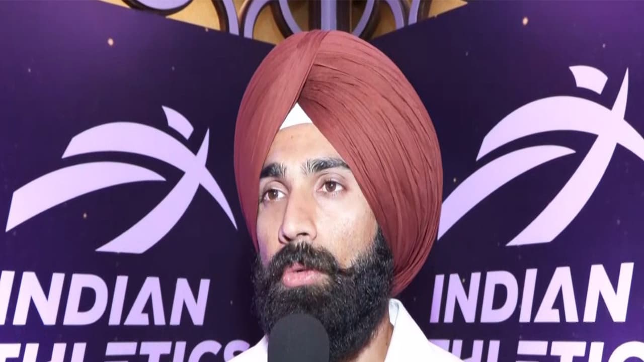 Indian sprinter Gurindervir Singh (Photo: ANI) Indian sprinter Gurindervir Singh (Photo: ANI)
