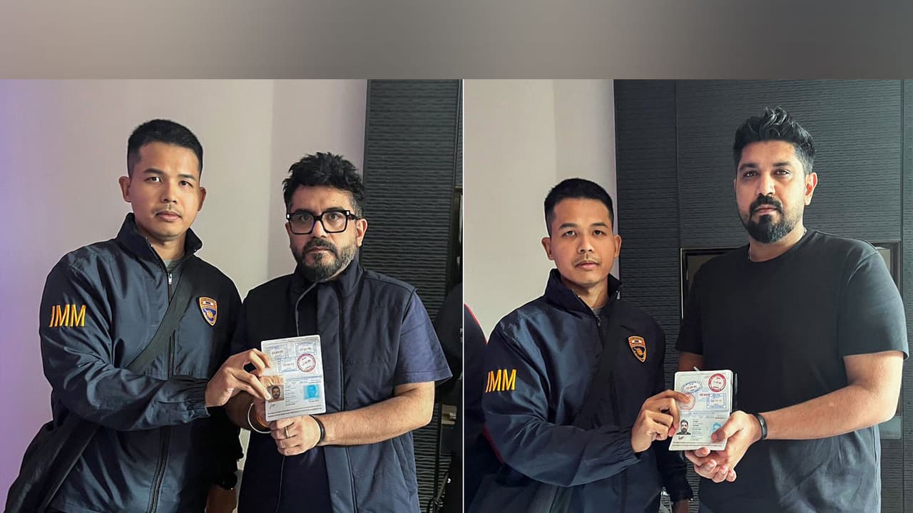 Owners of Birch by Romeo Lane, Gaurav and Saurabh Luthra (Photo/ANI)