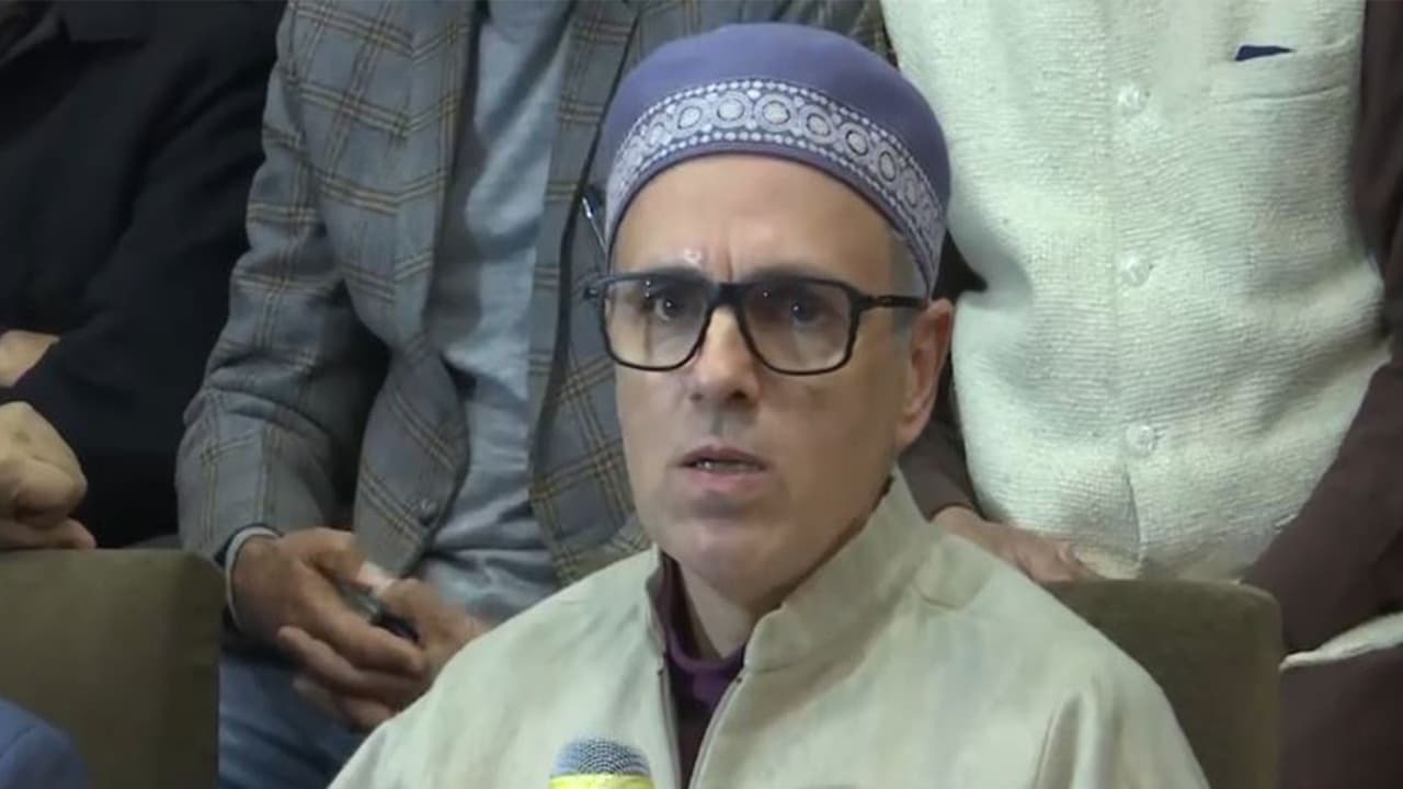 Jammu and Kashmir Chief Minister Omar Abdullah (Photo/ANI)