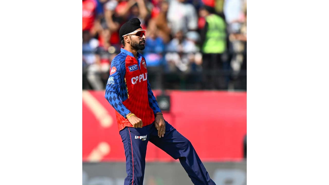 Punjab Kings spinner Harpreet Brar. (Photo: ANI) Punjab Kings spinner Harpreet Brar. (Photo: ANI)