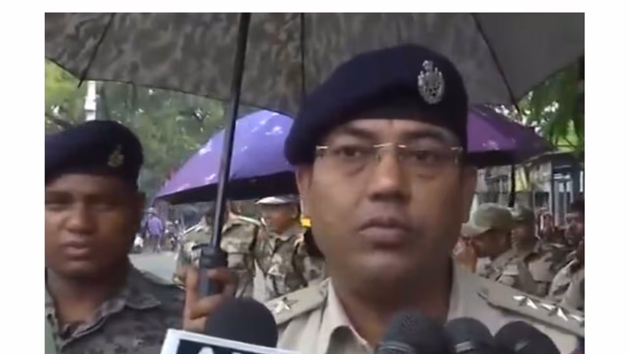 Hatia DSP Neeraj Kumar (Photo/ANI) Hatia DSP Neeraj Kumar (Photo/ANI)