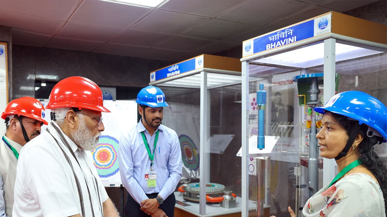 PM Narendra Modi witnesses initiation of core loading of India’s indigenous Prototype Fast Breeder Reactor (File Photo/ANI) PM Narendra Modi witnesses initiation of core loading of India’s indigenous Prototype Fast Breeder Reactor (File Photo/ANI)