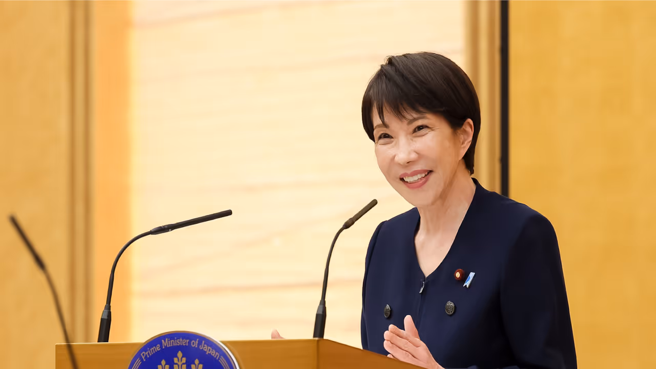 Japanese Prime Minister Sanae Takaichi (Photo/X@takaichi_sanae) Japanese Prime Minister Sanae Takaichi (Photo/X@takaichi_sanae)