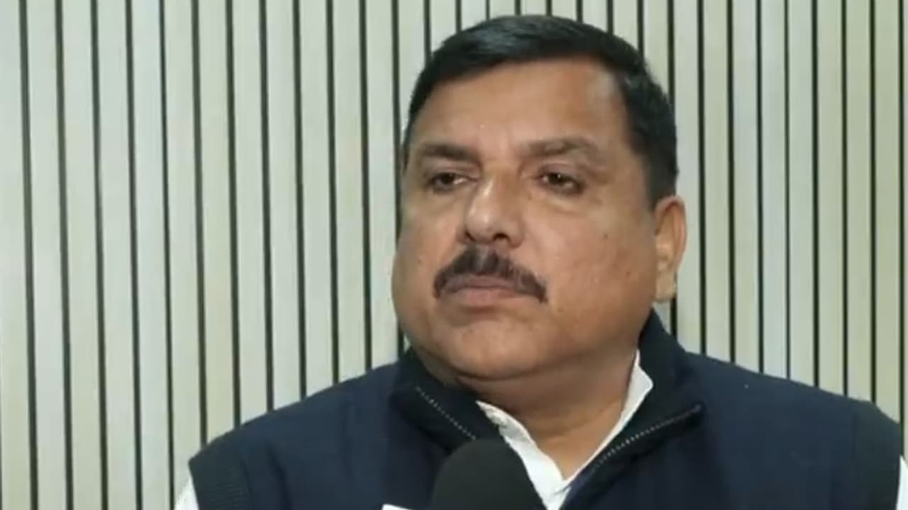 Aam Aadmi Party leader Sanjay Singh (Photo: ANI) Aam Aadmi Party leader Sanjay Singh (Photo: ANI)