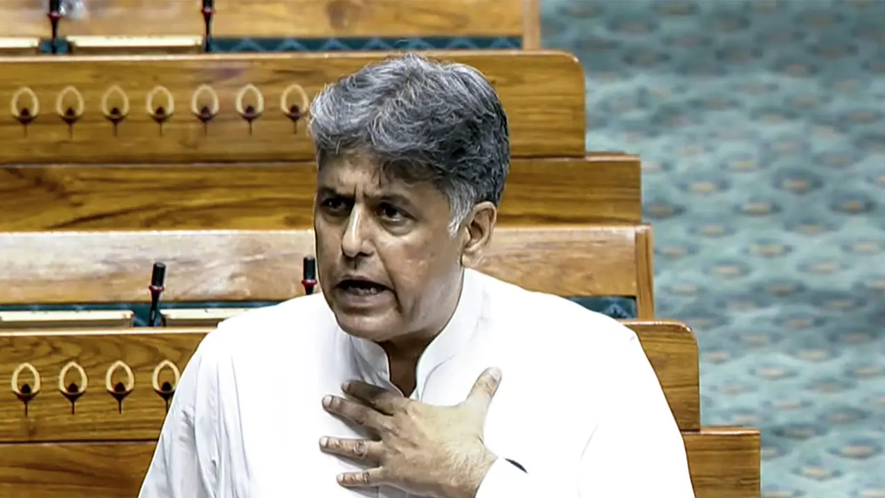 Congress MP Manish Tewari (File Photo/ANI) Congress MP Manish Tewari (File Photo/ANI)