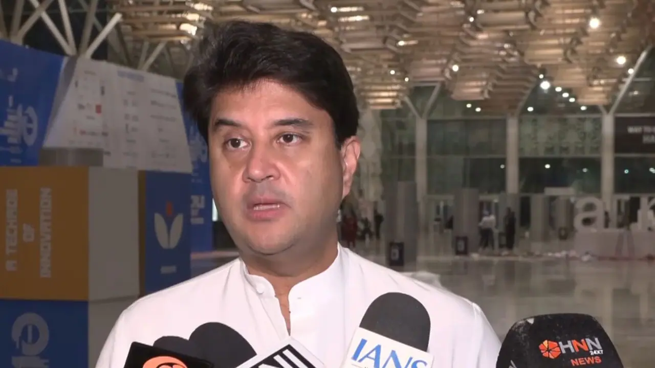 Union Minister for Communications Jyotiraditya Scindia. (Photo ANI) Union Minister for Communications Jyotiraditya Scindia. (Photo ANI)