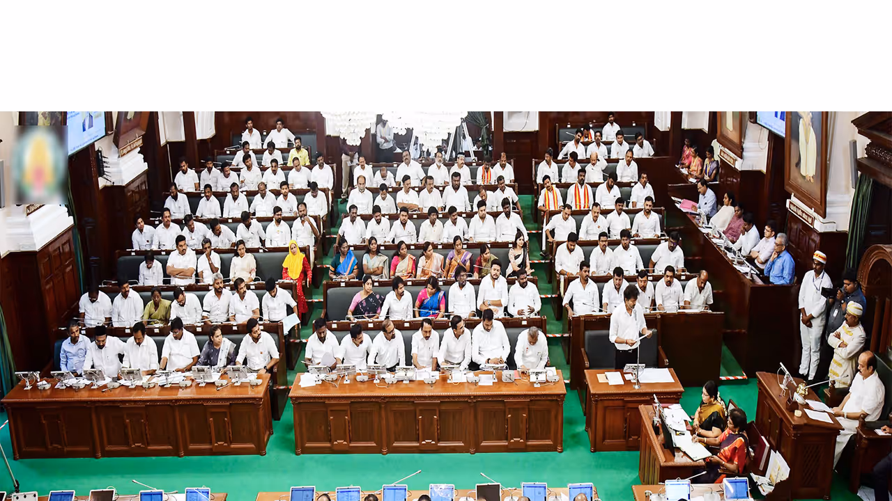 Tamil Nadu Assembly passes a resolution seeking abolition of NEET( Photo / ANI) Tamil Nadu Assembly passes a resolution seeking abolition of NEET( Photo / ANI)