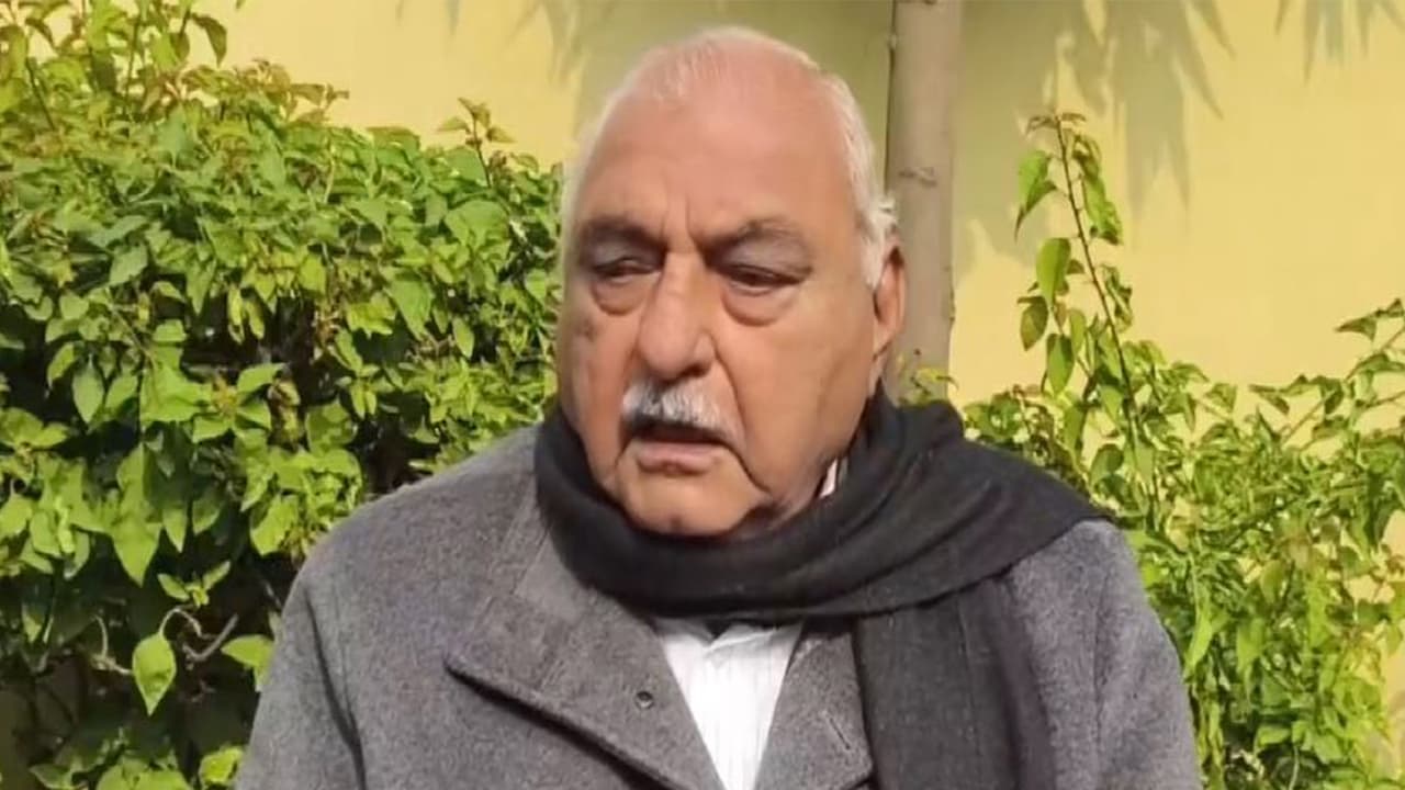 Former Haryana Chief Minister Bhupinder Singh Hooda (Photo/ANI) Former Haryana Chief Minister Bhupinder Singh Hooda (Photo/ANI)