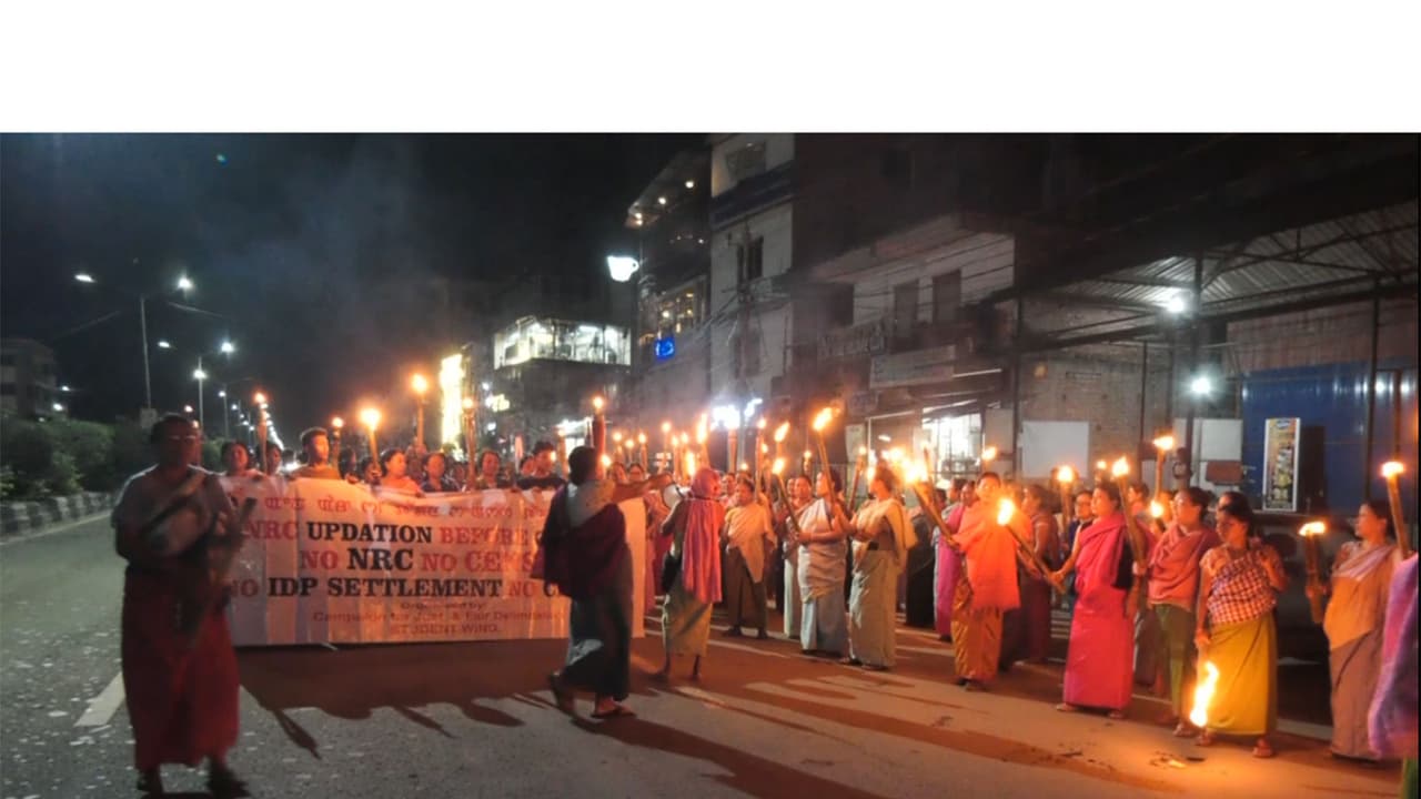 JFD escalates anti Census agitation in Manipur (Photo/ANI) JFD escalates anti Census agitation in Manipur (Photo/ANI)