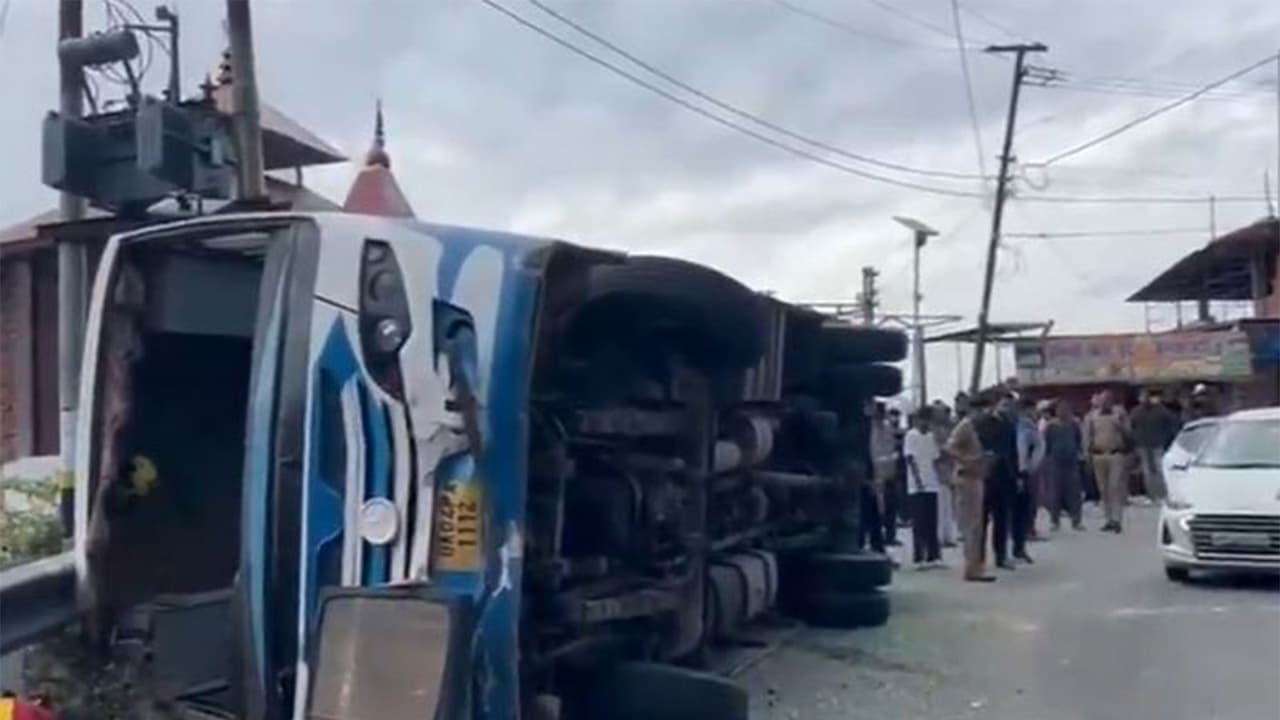 Visual from the accident site (Photo/ANI) Visual from the accident site (Photo/ANI)