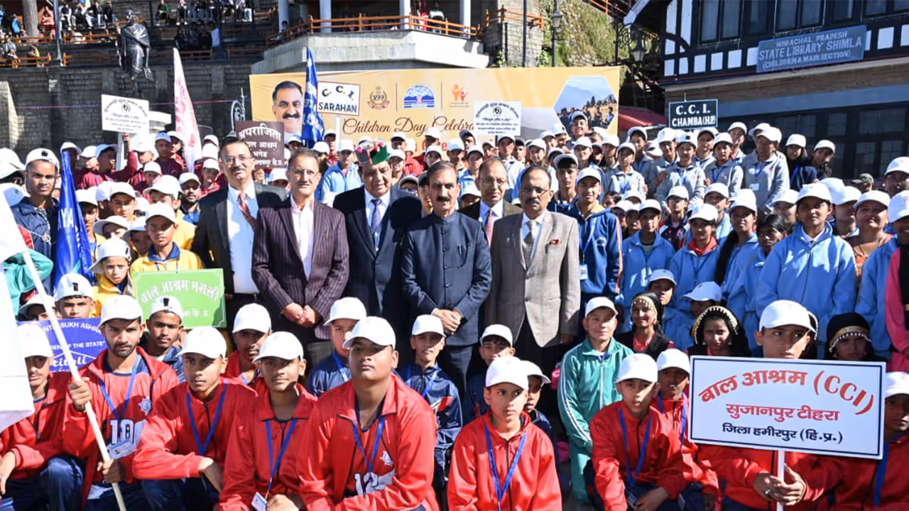 Himachal CM Sukhu inaugurates Children of the State Sports & Cultural Meet in Shimla (Photo/Himachal CMO) Himachal CM Sukhu inaugurates Children of the State Sports & Cultural Meet in Shimla (Photo/Himachal CMO)